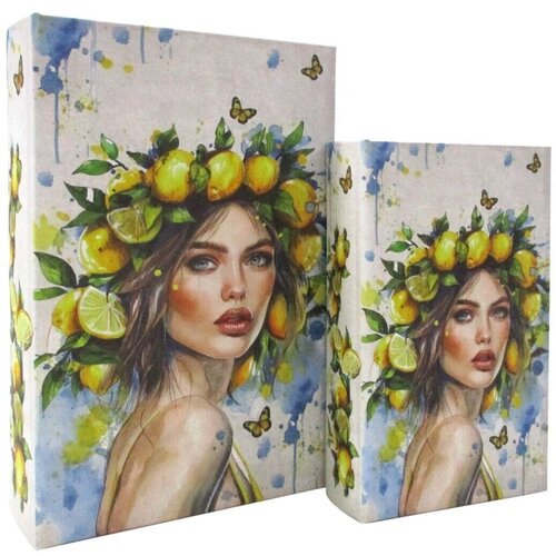 Signes Grimalt Kutija Za Knjige Lemons Woman 2U žuta Slike