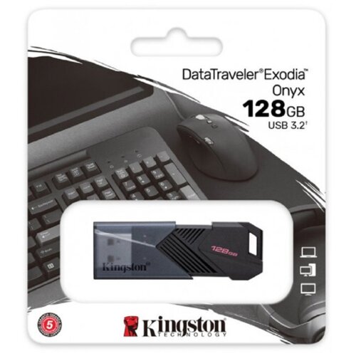 Kingston USB Flash DTXON/128GB 128GB Portable USB 3.2 Gen 1 DataTraveler Exodia Onyx Cene