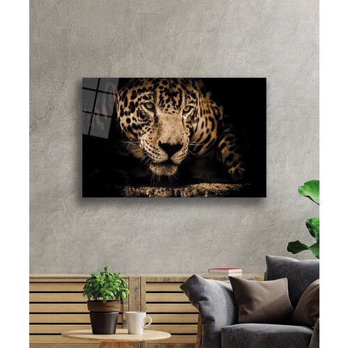 Wallity 0140 - 90 x 60 multicolor decorative tempered glass painting Cene