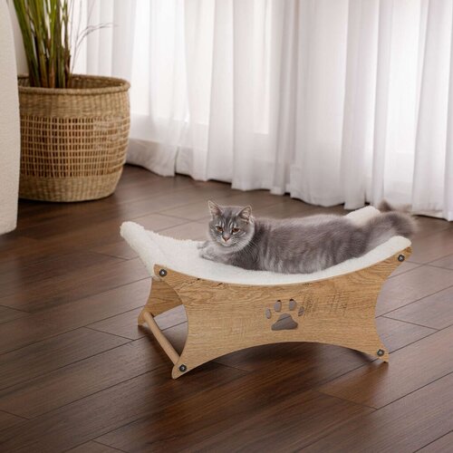 Aberto Design kućica za mačke hammock, 30x45 cm, krem Slike