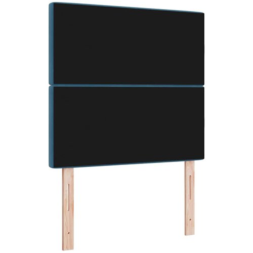  LED glava kreveta s LED trakama Tamno plava 100 cm Bar&amp;scaron;un Slike
