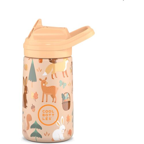 Cool Bottles termo steklenička Kiddie iz nerjavečega jekla, 350 ml woodland buddies Cene