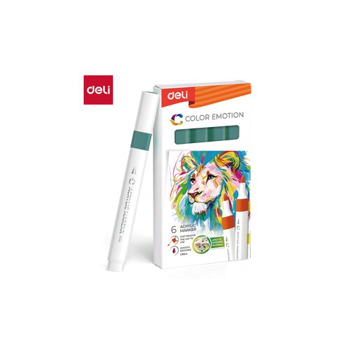 Deli MARKER AKRILNI PASTELNO ZELENI 152 COLOR EMOTION EC193A-Pastel Green Cene