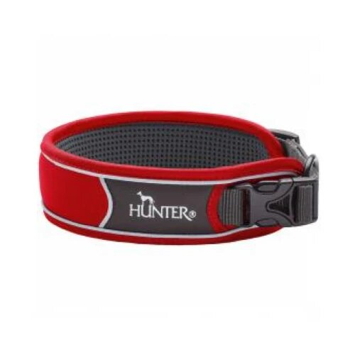 Hunter D.Ogrlica Divo 55-65/XL crveno/sivo Cene