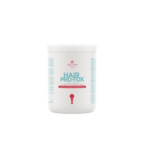 MASKA za slabu, suhu i lomljivu kosu Kallos Pro-Tox Keratin – 1000 ml Cijene