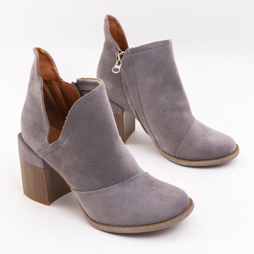 Resti Grey women's cutout boots Plinara - Footwear Cene