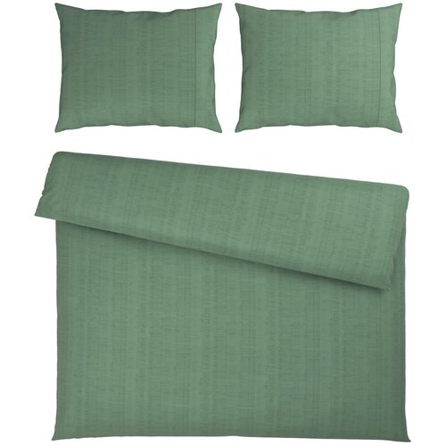 Esposa POSTELJNINA Mavie 200/200 cm saten zelena Slike