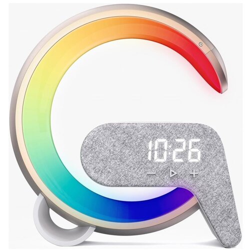  Immax 08986L-LED RGB prigušiva lampa sa budilnikom i Qi bežičnim punjenjem 30W/230V zlatna Cene
