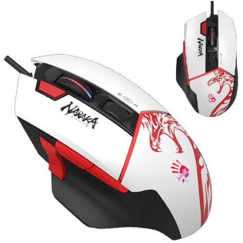 A4Tech gejmerski mi&scaron; A4-W95, ULTRA NARAKA Bloody, RGB, 20.000 DPI, bijeli Cijene