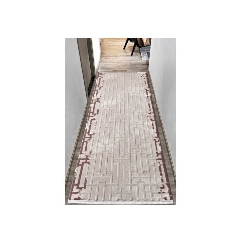 Conceptum Hypnose Carpet Diva -9563, 120x300 cm, svijetlo roze Cene