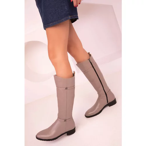 Soho Gray Women's Boots 17620