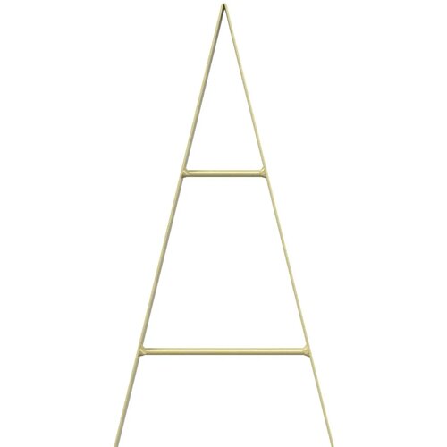  Metalna božićna jelka KUOPIO 125 cm Čelik Zlatno - 125 cm Zlatno Slike
