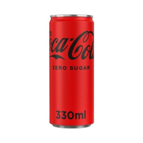 Coca-Cola zero gazirani sok 330ml limenka Slike