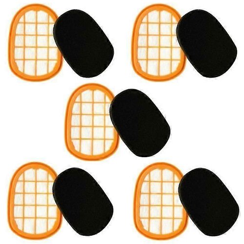 INORCO Dodatki za sesalnik za Philips Fc6822 Fc6823 Fc6827 Fc6908 Fc6906 Fc6904 Filter bombaž, 5 parov, (21842833) Slike