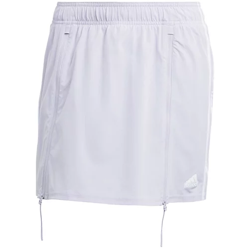 ADIDAS SPORTSWEAR Sportska suknja 'Dance All-gender Woven' siva / bijela