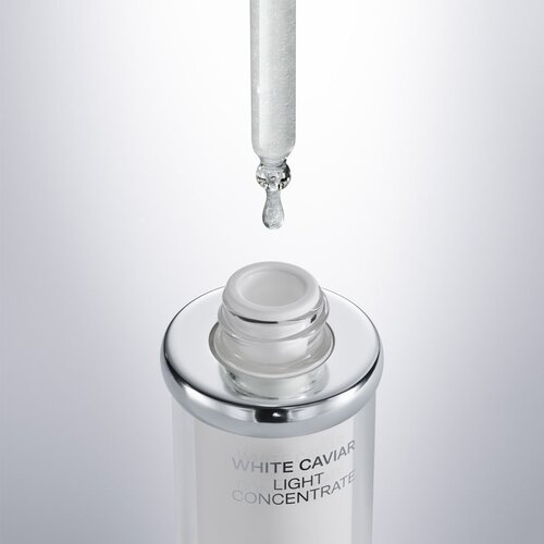 La Prairie White Caviar Light Concentrate intenzivni učvrstitveni serum za posvetlitev in zgladitev kože 20 ml Slike