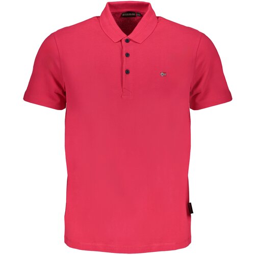 Napapijri MEN&amp;amp;#39;S SHORT SLEEVED POLO SHIRT PINK Slike