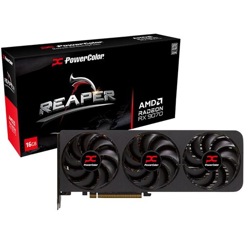 PowerColor Reaper Radeon RX 9070 AMD 16 GB GDDR6 Slike