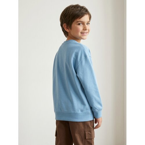 Sinsay Crewneck majica s printom medvjedića od flisa Slike