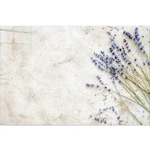Wallity Steklena slika 100x70 cm Lavender – Wallity