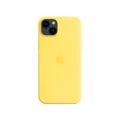 Apple iPhone 14 Plus Silicone Case with MagSafe - Canary Yellow (SEASONAL 2023 Spring mquc3zm/a maska za telefon Slike