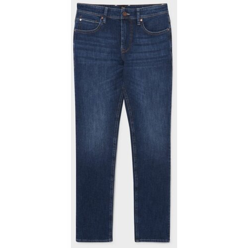 CA muške teksas farmerke, Slim fit, Tamnoplave Slike
