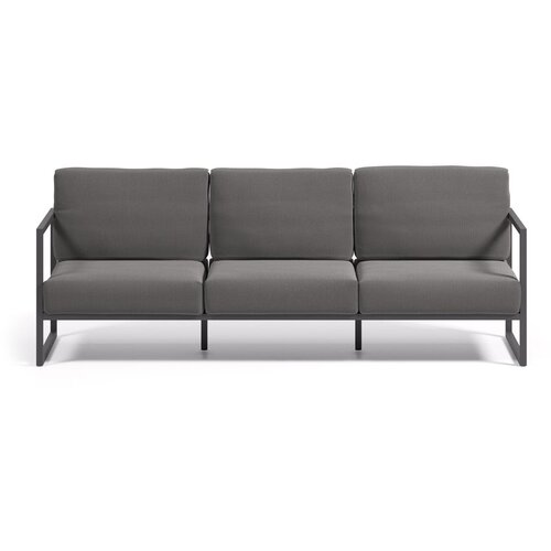 Kave Home Tamno siva vrtna sofa aluminijska Comova – Cijene