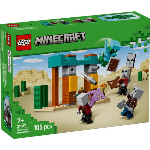 Lego Minecraft&amp;reg; - Illageri u pustinjskoj patroli (21267) Slike