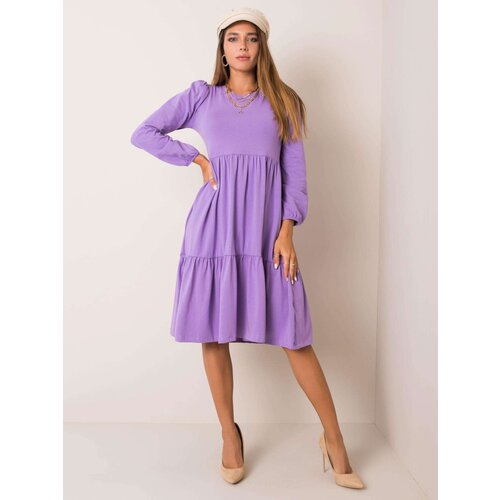 RUE PARIS Dress-RV-SK-5832.18X-Purple Slike