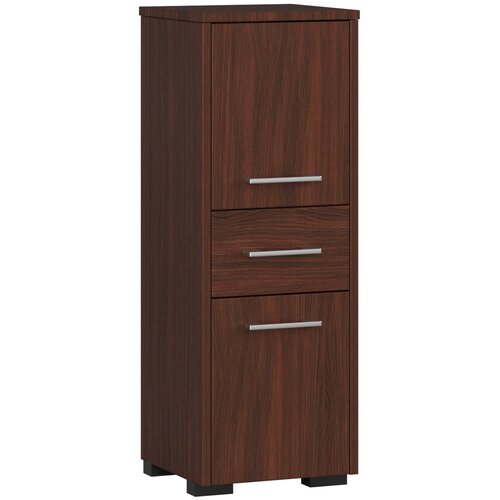 AKORD Fin Visoka Kopalni&amp;scaron;ka Omara, 2 Vrata In 1 Predal, Wenge, (5000333340) Slike