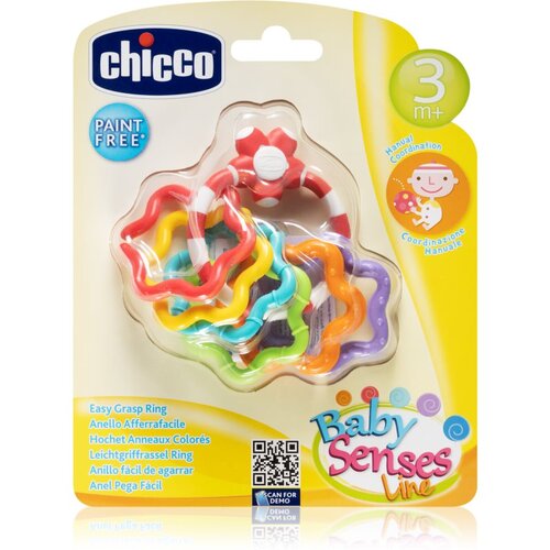 Chicco Baby Senses grizalo 3m+ Stars 1 kos Cene
