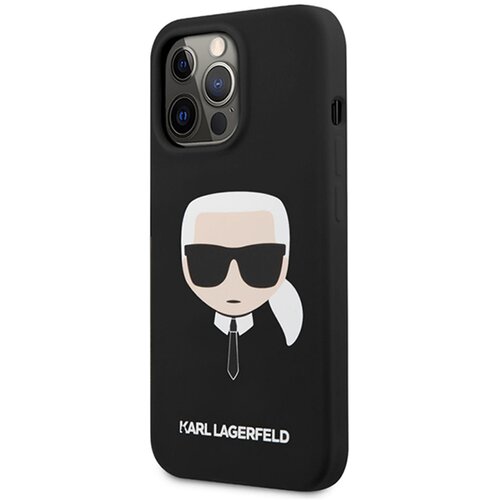 Karl Lagerfeld LIQUID KARL&amp;quot;S HEAD MASKICA ZA IPHONE 13 PRO BLACK Slike