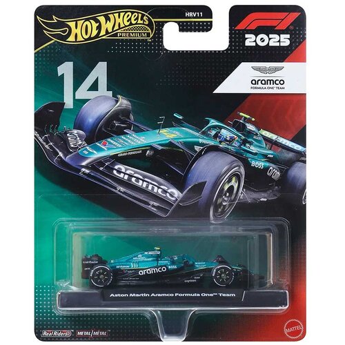 Mattel Hot Wheels: Formula-1 mali automobil Aston Martin - #14 Fernando Alonso - Slike