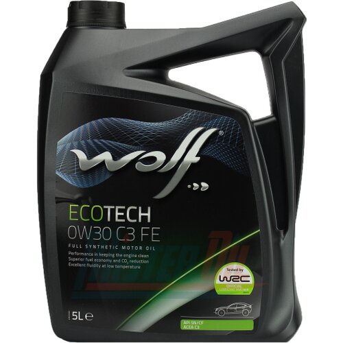 Wolf Motorno olje ECOTECH 0W-30 C3-FE 5L Cene