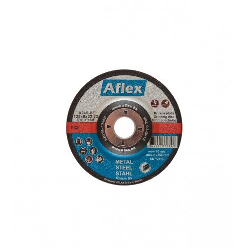 AFLEX Ploča brusna 125 mm Metal Cijene