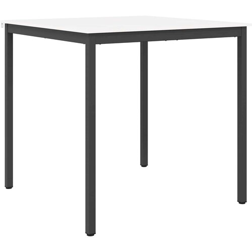  Stol za bar Bijelo 110 x 110 x 105 cm Čvrsto borovo drvo Slike