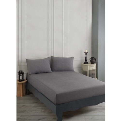  road potlu - black black double sheet set Cene