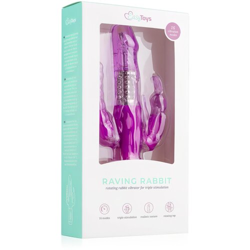EasyToys - Vibe Collection vibrator Raving Rabbit, ljubičasti Cijene