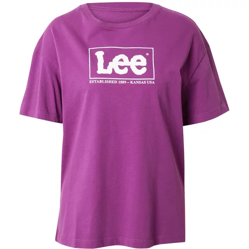 Lee Majica temno roza / bela