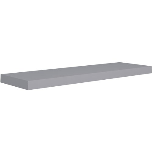 Maison Chic Stenska polica - Viseča Polica siva 80x23,5x3,8 cm MDF, (21784871) Cene