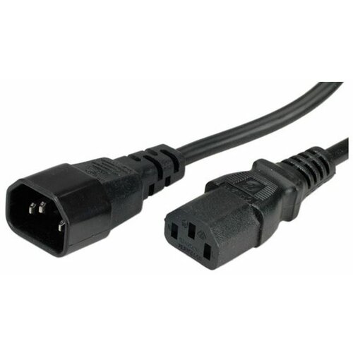 Value Povezovalni kabel za aparate \, IEC 320 C14 - C13\, črn\, 3 m 19.99.1530 tok priklučni konektor črna 3.00 m, (20414946) Cene