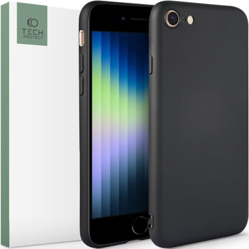 TECH-PROTECT OVITEK ICON CASE ZA IPHONE 7 8 SE 2020 2022 ČRN, (21973399) Cene