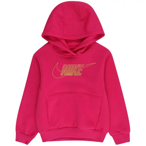 Nike Sportswear Sweater majica 'Club Fleece' žuta / roza