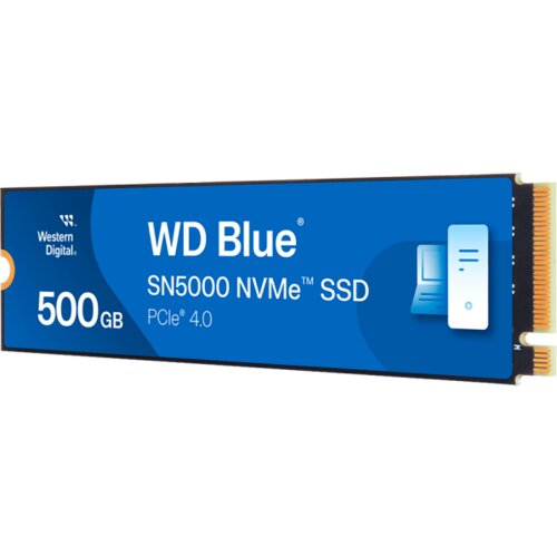SSD WD SSD 500GB Blue SN5000M.2 2280;PCIe Gen4;5000/4000 MB/s Cijene