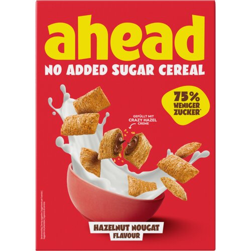 A-head No Added Sugar Cereal Hazelnut Nougat - 240 g Slike
