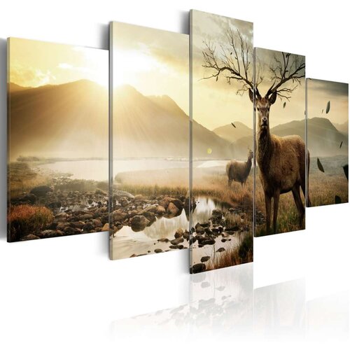  Slika - Tundra and deer 200x100 Cene