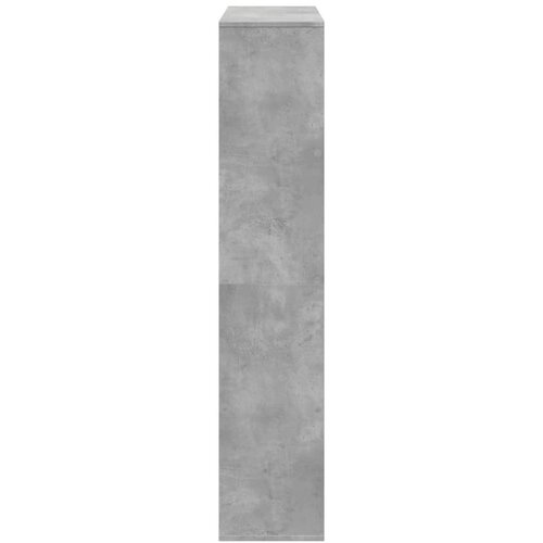  za knjige boja betona 102x29x143 cm drveni Slike