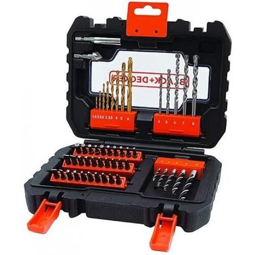 Black &amp;amp; Decker Set alata burgije i bitovi 50kom Slike