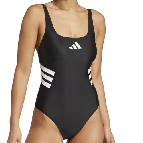 Adidas Ženski kupaći kostim 3S Uback Suit, Crni Slike