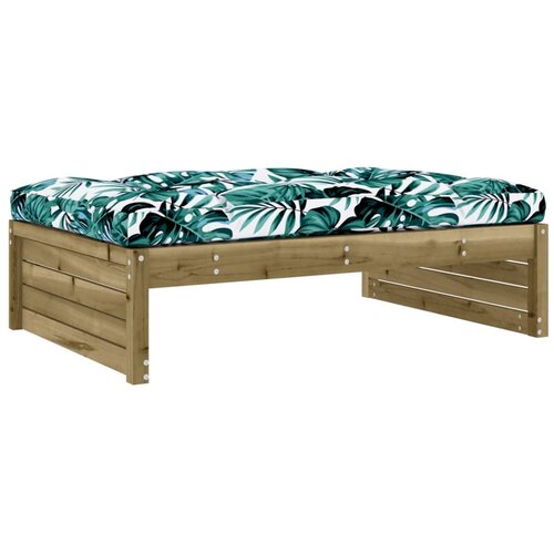 Maison Chic Vrtni stolček - Vrtni stoli za noge 120x80 cm impregnirana borovina JS840, (21878193) Slike